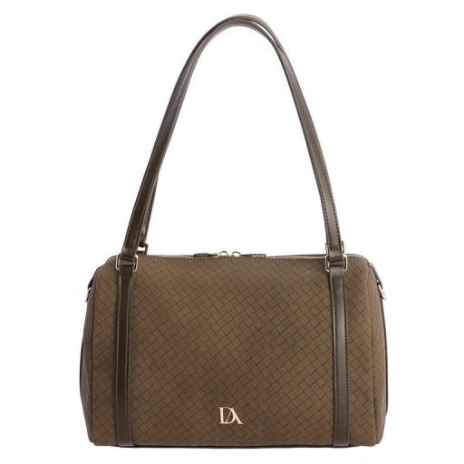Bolso de brazo don algodón Taupe SI7832 [4]