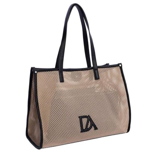 Bolso de brazo don algodón beige SV7804 [1]