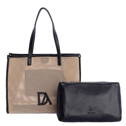 Bolso de brazo don algodón beige SV7804 [4]