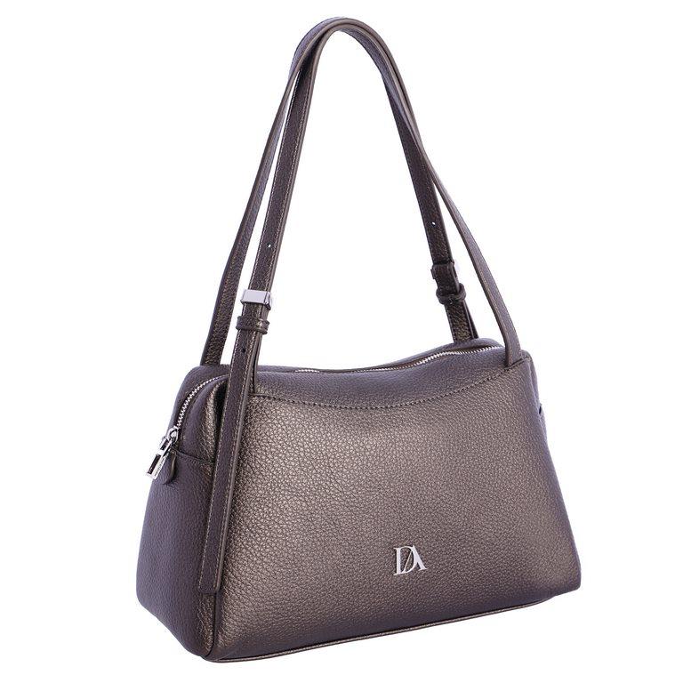 Bolso de brazo don algodón bronce SI7812