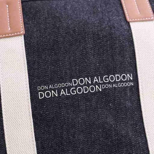 Bolso de brazo don algodón jeans negro SV7848 001 [3]