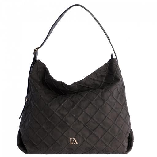 Bolso de brazo don algodón negro RI7808 001