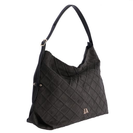 Bolso de brazo don algodón negro RI7808 001 [1]