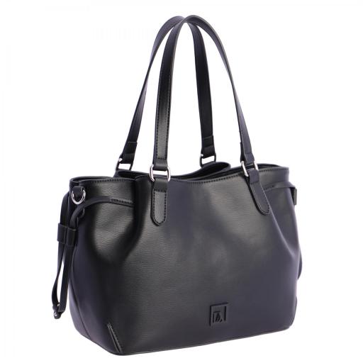 Bolso de mano don algodón negro RI7845 001 [1]