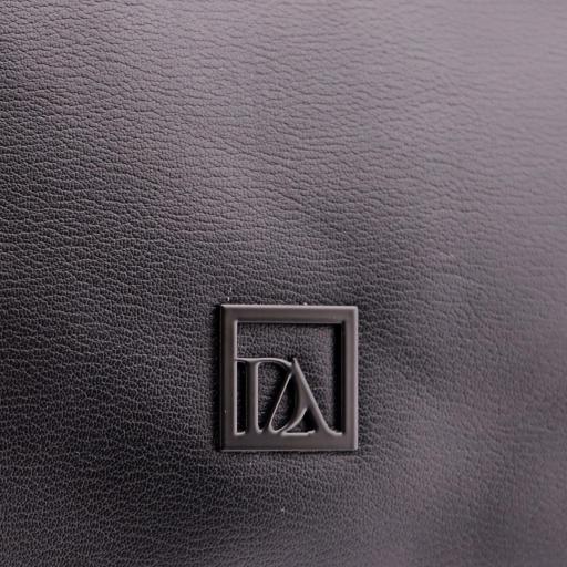 Bolso de mano don algodón negro RI7845 001 [5]