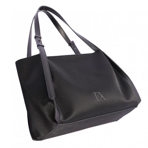 Bolso de brazo don algodón negro RI7855 001 [5]