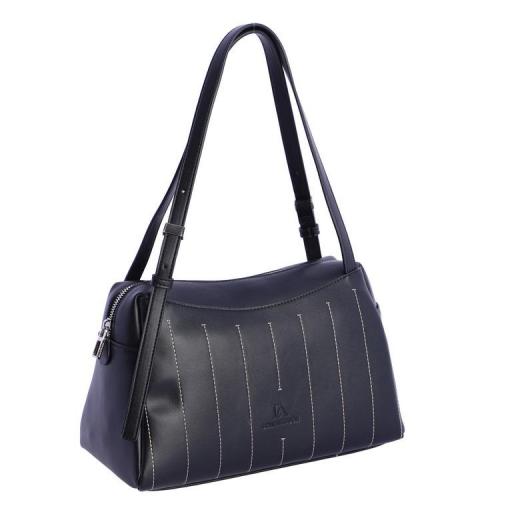 Bolso de brazo don algodón negro SI7807 [1]
