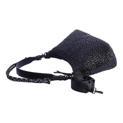 Bolso de brazo don algodón negro SI7810 [3]