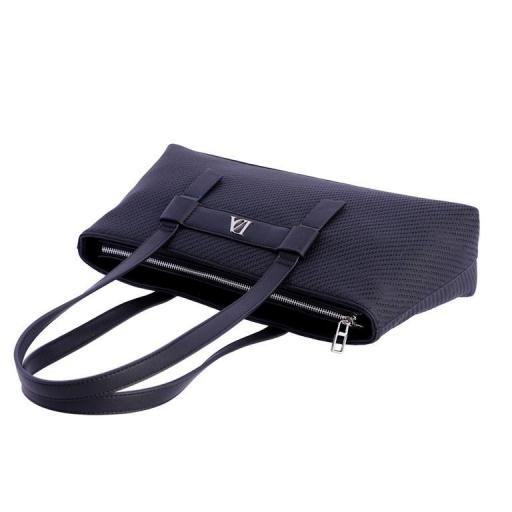 Bolso de brazo don algodón negro SI7815 [3]