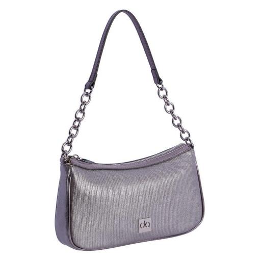 Bolso de brazo don algodón plata QI7848 009