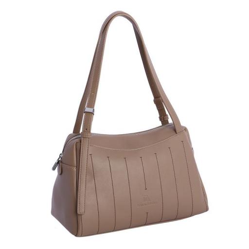 Bolso de brazo don algodón taupe SI7807 [1]