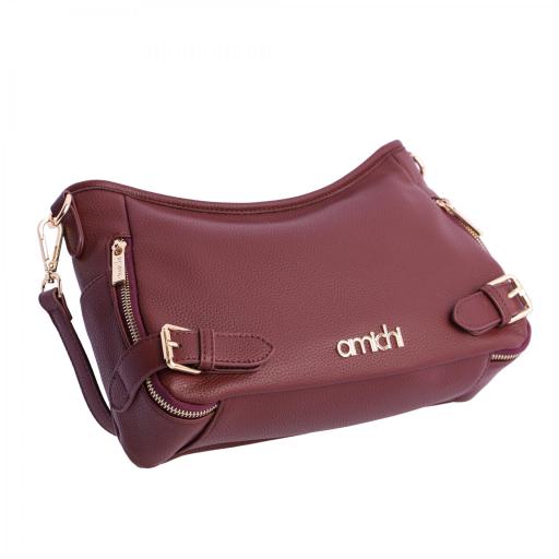 Bolso de brazo o cruzar amichi burdeos RI2959 055 [4]