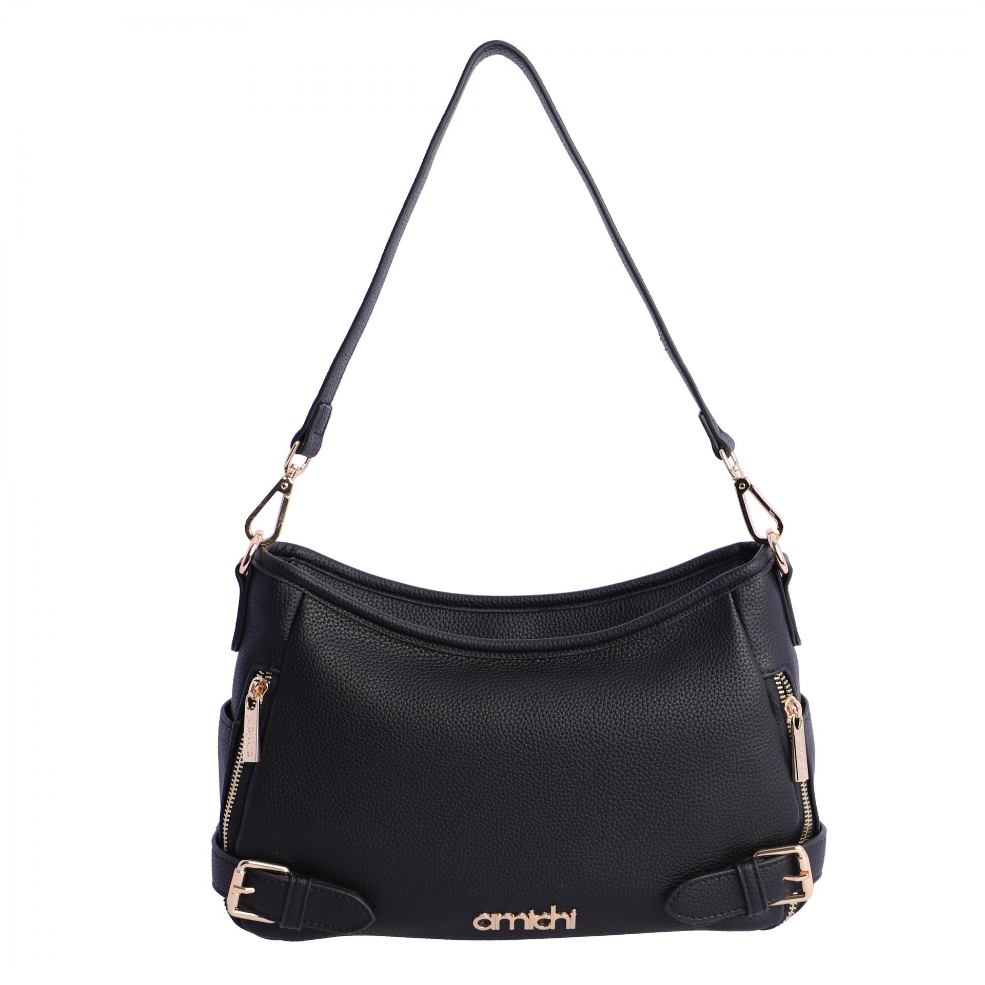 Bolso de brazo o cruzar amichi negro RI2959 001