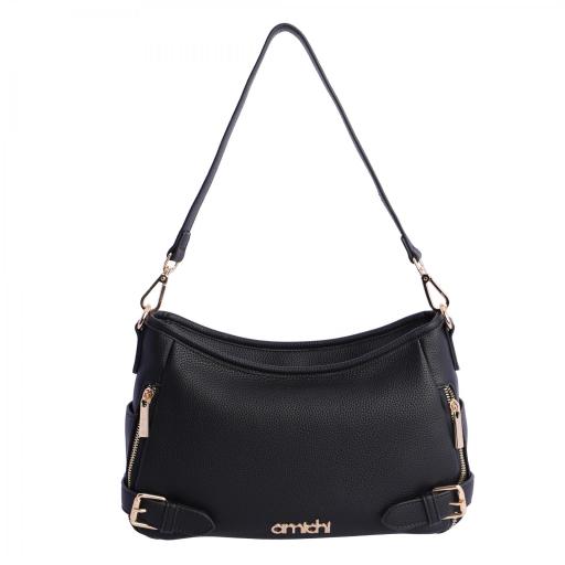 Bolso de brazo o cruzar amichi negro RI2959 001