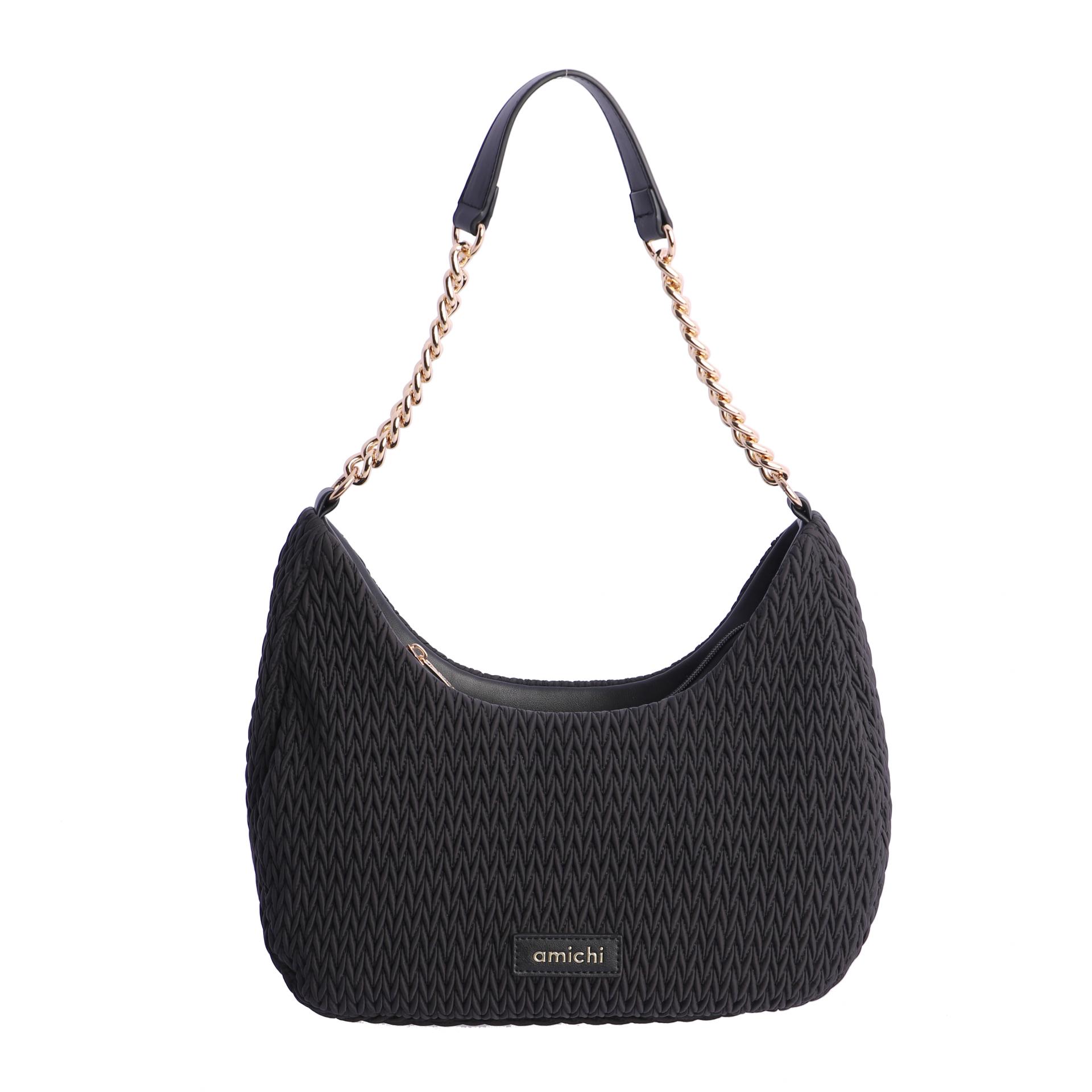 Bolso de brazo o cruzar amichi negro RI5704 001