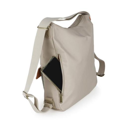Bolso de brazo o mochila gabol nayade beige 605336 [5]