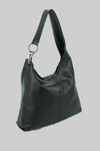 Bolso de brazo piel biba Jackpot negro JAP1L 00