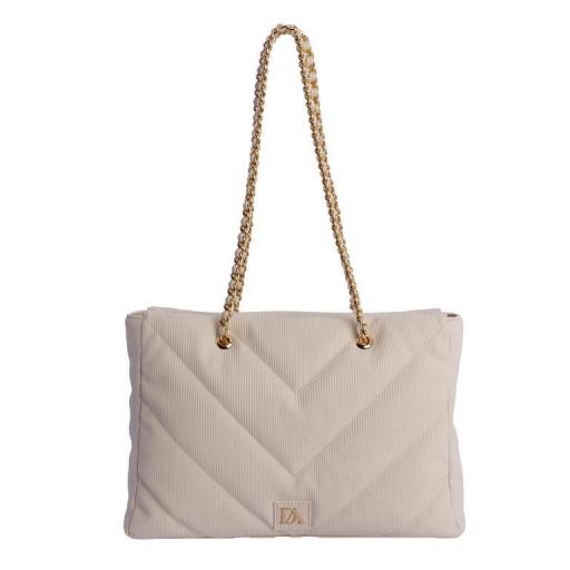 Bolso de brazo shopper don algodón marfil RV7833 016 [3]