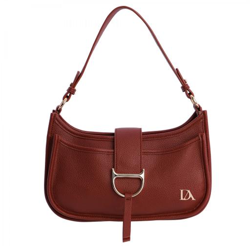 Bolso de brazo y bandolera don algodón burdeos RI7840 055 [6]