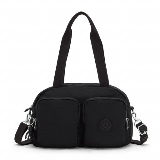 Bolso de brazo y bandolera kipling cool defea black noir I2948 P39