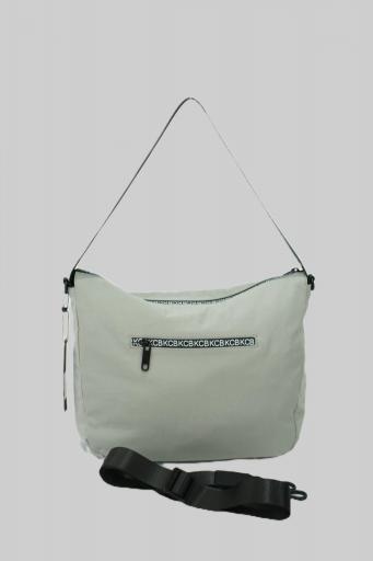 Bolso de brazo y bandolera l kcb shine gris 3242 GR