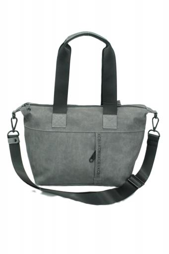 Bolso de brazo y bandolera m kcb vertical gris 3322 GR