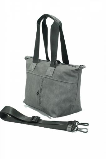 Bolso de brazo y bandolera m kcb vertical gris 3322 GR [3]