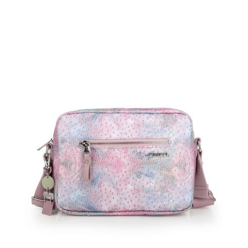 Bolso de cruzar 2 comp.  gabol nabila rosa 603508 019