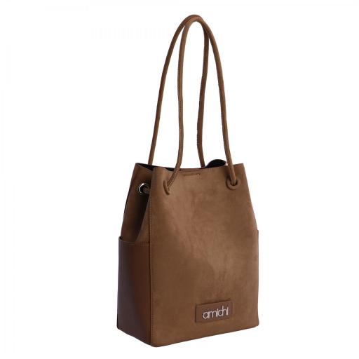 Bolso de hombro amichi taupe RI2003 050 [1]