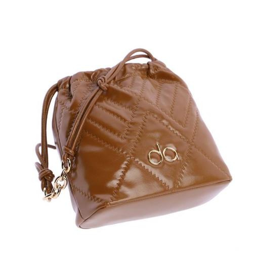 Bolso de hombro don algodon camel QI7834 012 [3]