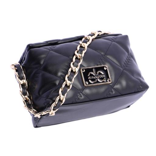 Bolso de hombro don algodón negro QI7828 001 [2]