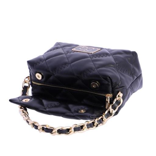 Bolso de hombro don algodón negro QI7828 001 [3]