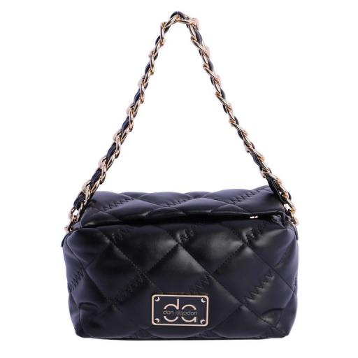 Bolso de hombro don algodón negro QI7828 001 [4]