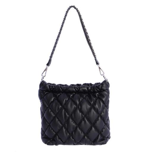 Bolso de hombro don algodón negro QI7859 001 [0]