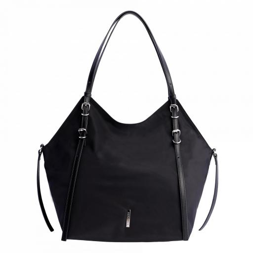 Bolso de hombro don algodón negro RI7812 001