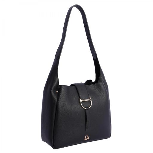 Bolso de hombro don algodón negro RI7841 001 [1]
