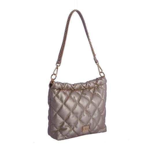 Bolso de hombro don algodón oro QI7859 008