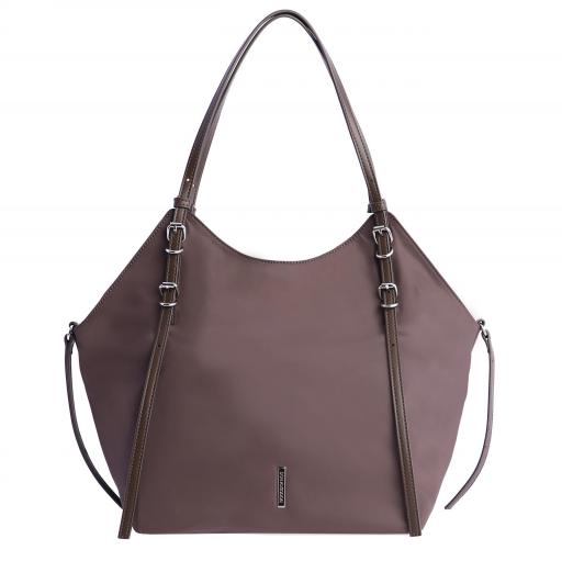 Bolso de hombro don algodón taupe RI7812 050