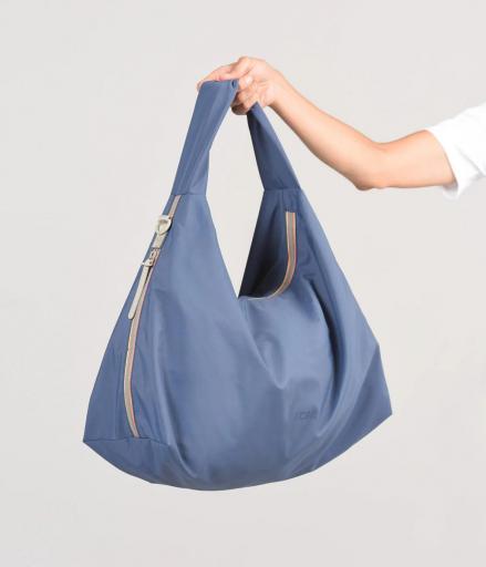 Bolso de hombro grande kcb Glow azul 3681 [2]