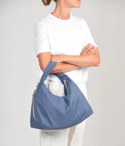 Bolso de hombro mediano kcb Glow azul 3680 [6]