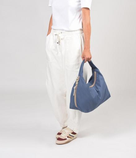 Bolso de hombro mediano kcb Glow azul 3680 [4]