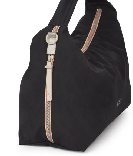 Bolso de hombro mediano kcb Glow negro 3680 [1]