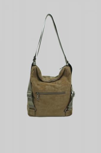 Bolso de hombro o mochila kcb side marrón 3294 MA [1]