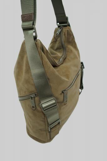 Bolso de hombro o mochila kcb side marrón 3294 MA [3]