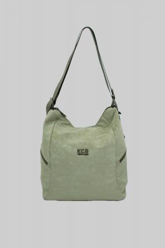 Bolso de hombro o mochila kcb side verde 3294 VE