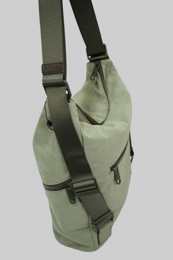 Bolso de hombro o mochila kcb side verde 3294 VE [3]
