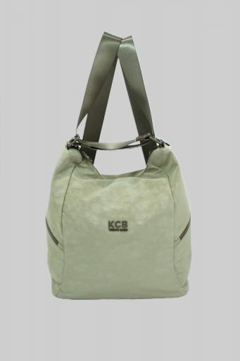 Bolso de hombro o mochila kcb side verde 3294 VE [4]