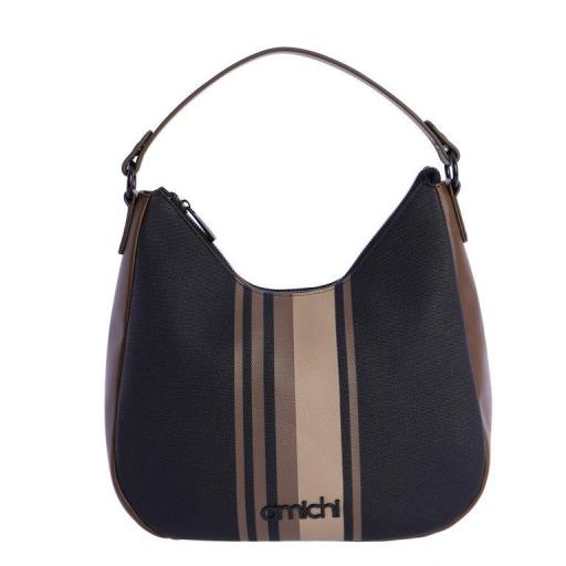 Bolso de hombro y bandolera amichi negro QI5310 001 [4]