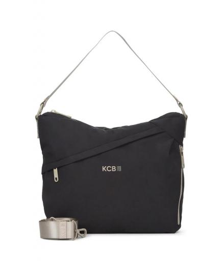 Bolso de hombro y bandolera kcb ZIG negro 3623