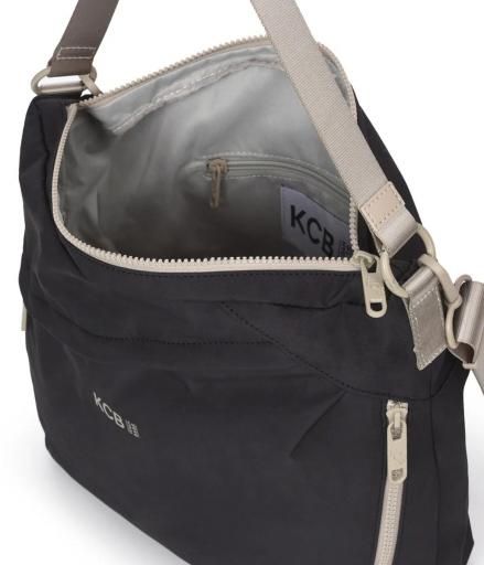 Bolso de hombro y bandolera kcb ZIG negro 3623 [3]